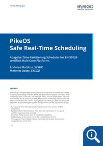 Safe Time-Partitioning Scheduling for certified Multi-Core Platforms