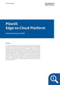 PikeOS Edge-to-Cloud Platform