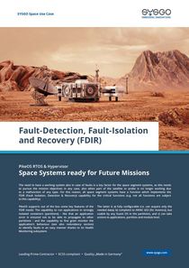 Space - Fault-Detection, Fault-Isolation, Recovery (FDIR)