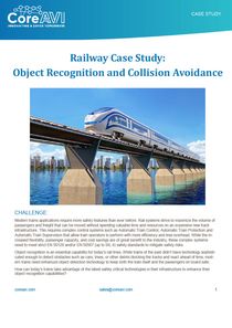 Railway - Object Recognition and Collision Avoidance