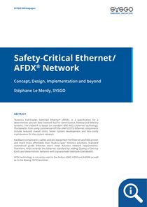 Safety-Critical Ethernet/AFDX® Network