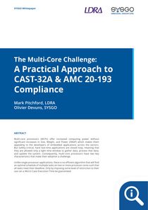 The Multi-Core Challenge: A practical Approach to CAST-32A & AMC 20-193 Compliance