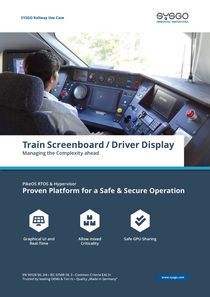 Railway - Train Screenboard / Driver Display