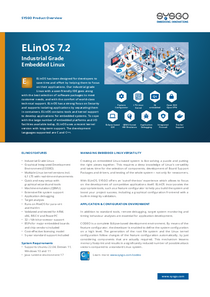ELinOS Product Overview